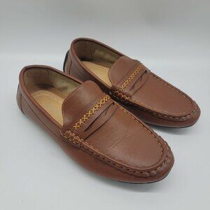 American Exchange Flat Comfort Slip On Size 6 Brown Womens Loafers